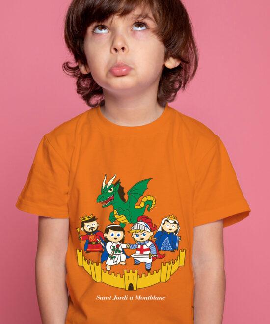 Samarreta Sant Jordi a Montblanc