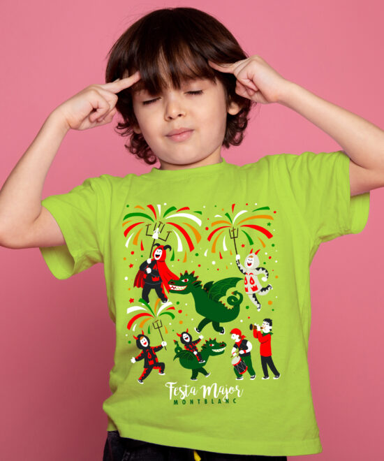 Samarreta correfoc de Montblanc (2025)